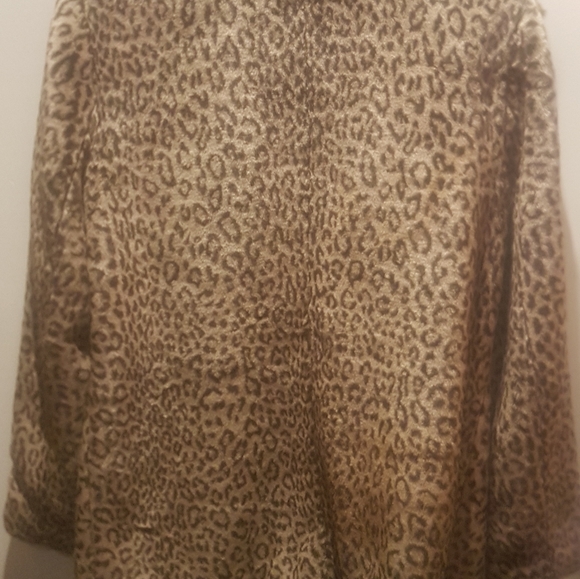 Calvin Klein Fun Fur Leapoard jacket - Picture 4 of 4